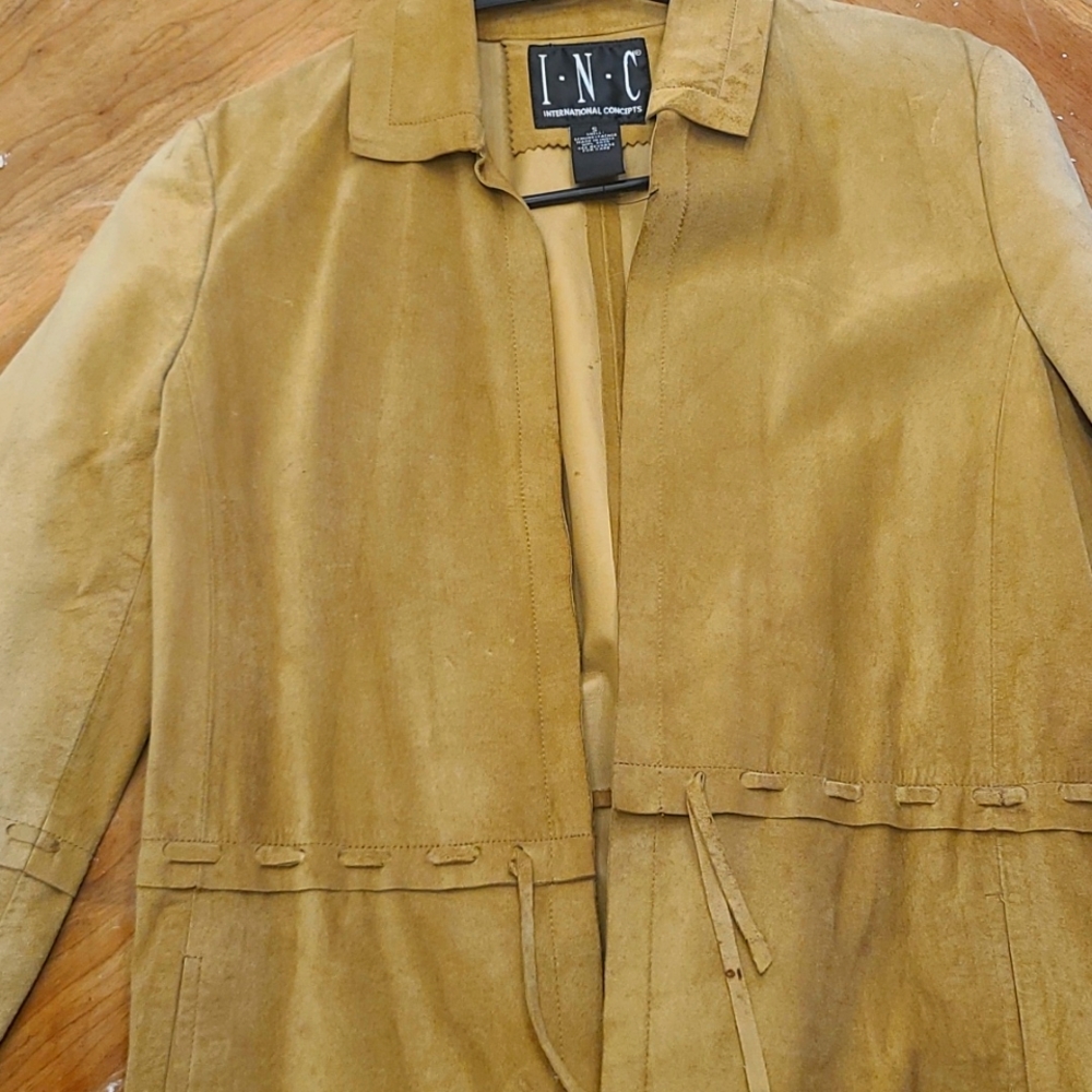 INC Suede Jacket